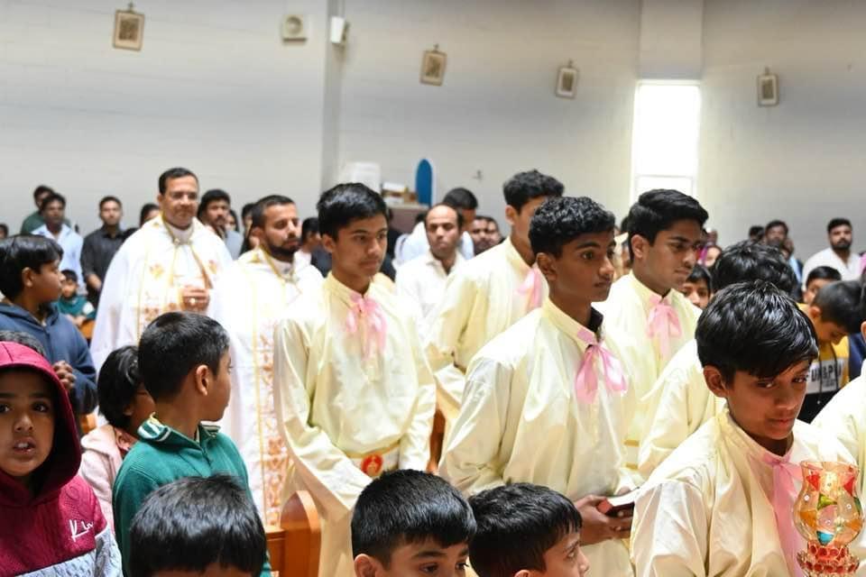 Altar Servers ceremony